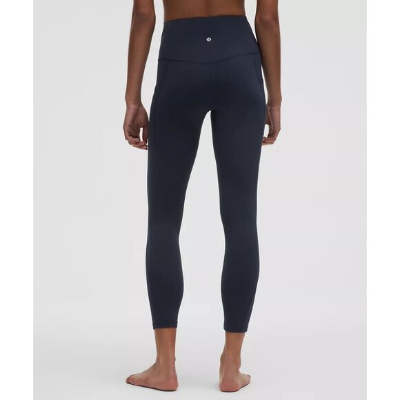 lululemon Align High-Rise Pant with Pockets 25" size 8True Navy NWT - Picture 2 of 7